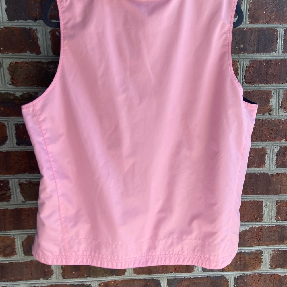 Lauren, Ralph Lauren Women’s Pink and Black Reversible Vest, Size 1X - Picture 7 of 13